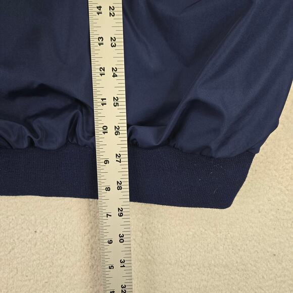 Polo Golf Windbreaker Men M Crest Blue Ralph Lauren Pullover Preppy Blue - Picture 7 of 12